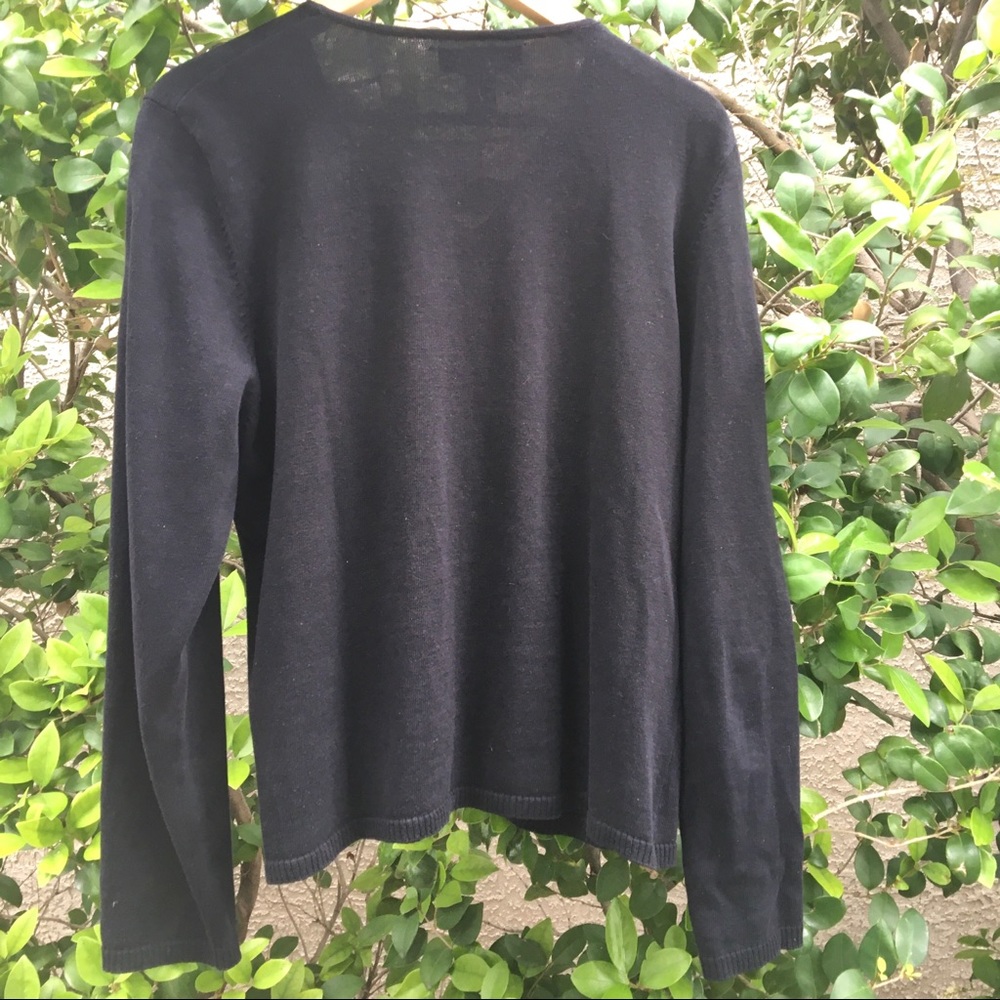 Judith Hart Collection sweater floral cardigan - Picture 2 of 3